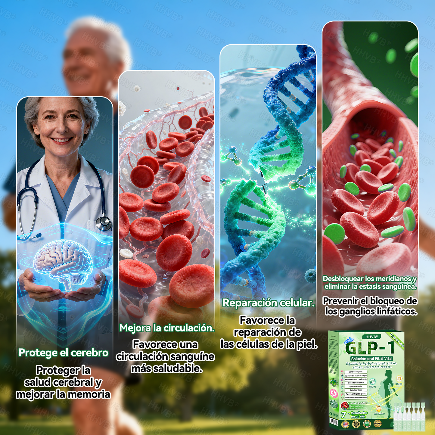 Tienda oficial | HHVB® NAD+ GLP-1 Pro ALL-IN-ONE Fit & Vital Oral Liquid (Solo una vez al día, resultados visibles en 7 días) ✅ Para obesidad, salud del corazón, diabetes, apnea del sueño, salud intestinal, articulaciones y más.