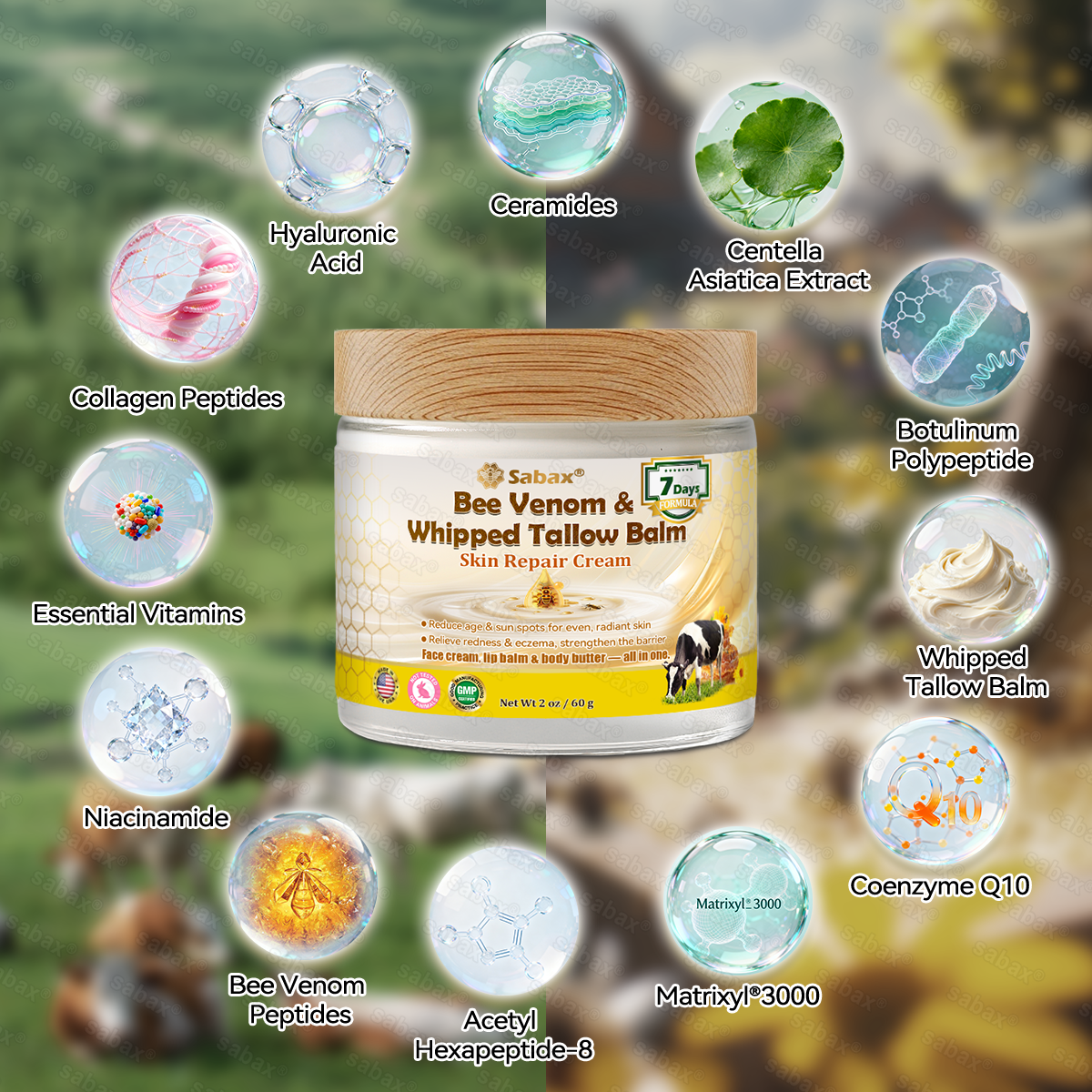 🇺🇸𝑶𝒇𝒇𝒊𝒄𝒊𝒂𝒍 𝑺𝒕𝒐𝒓𝒆|𝑺𝒂𝒃𝒂𝒙® 𝐁𝐞𝐞 𝐕𝐞𝐧𝐨𝐦 & 𝐖𝐡𝐢𝐩𝐩𝐞𝐝 𝐓𝐚𝐥𝐥𝐨𝐰 𝐁𝐚𝐥𝐦 Skin Repair Cream (𝐉𝐮𝐬𝐭 𝐨𝐧𝐜𝐞 𝐚 𝐝𝐚𝐲, 𝐯𝐢𝐬𝐢𝐛𝐥𝐞 𝐜𝐡𝐚𝐧𝐠𝐞𝐬 𝐢𝐧 𝟕 𝐝𝐚𝐲𝐬） ✅ Targets Age Spots, Wrinkles, Eczema, Redness, Stretch Marks, and Even Joint Issues.