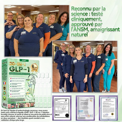 🔥 Boutique Officielle JOAE® | GLP-1 20-en-1 Slim & Health Oral Solution – 1 prise par jour, résultats en 6 jours 💧 100 milliards de probiotiques actifs pour mincir naturellement, réguler la glycémie et raffermir la peau.