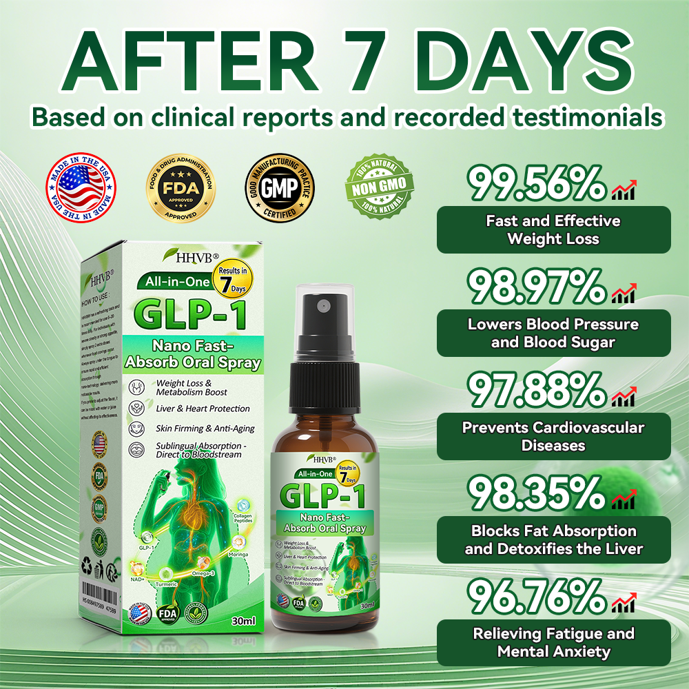𝑶𝒇𝒇𝒊𝒄𝒊𝒂𝒍 𝑺𝒕𝒐𝒓𝒆 | 𝐇𝐇𝖵𝘽® 𝐺𝐿𝑃-𝟏  All-𝒊𝒏-𝑶𝒏𝒆 Nano Fast-Absorb Oral Spray  (𝐉𝐮𝐬𝐭 𝐨𝐧𝐜𝐞 𝐚 𝐝𝐚𝐲, 𝐯𝐢𝐬𝐢𝐛𝐥𝐞 𝐜𝐡𝐚𝐧𝐠𝐞𝐬 𝐢𝐧 𝟕 𝐝𝐚𝐲𝐬） ✅ 𝐅𝐨𝐫 𝐨𝐛𝐞𝐬𝐢𝐭𝐲, 𝐜𝐚𝐫𝐝𝐢𝐨𝐯𝐚𝐬𝐜𝐮𝐥𝐚𝐫 𝐡𝐞𝐚𝐥𝐭𝐡, 𝐝𝐢𝐚𝐛𝐞𝐭𝐞𝐬, 𝐬𝐥𝐞𝐞𝐩 𝐚𝐩𝐧𝐞𝐚, 𝐆𝐮𝐭 𝐇𝐞𝐚𝐥𝐭𝐡, 𝐣𝐨𝐢𝐧𝐭 𝐢𝐬𝐬𝐮𝐞𝐬, 𝐚𝐧𝐝 𝐦𝐨𝐫𝐞