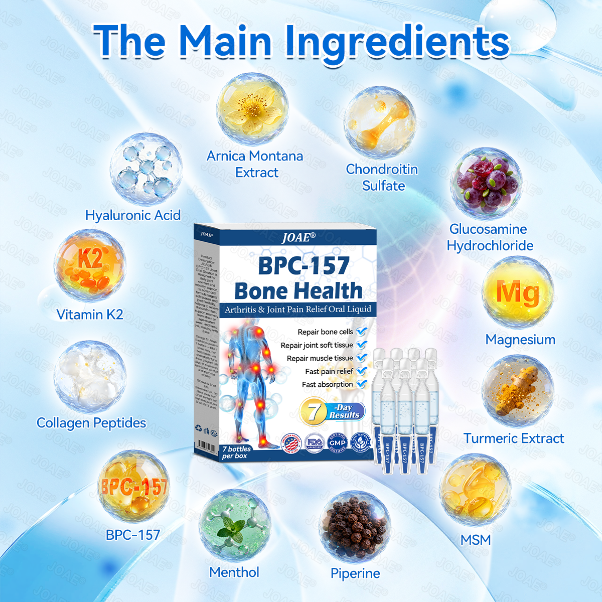 🌿FDA Approved|JOAE® BPC-157 Joint Restore Oral Liquid🦴Treats Arthritis, Neuropathy, Rheumatism, Sports Injuries & More🏆