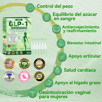 Tienda oficial | HHVB® NAD+ GLP-1 Pro ALL-IN-ONE Fit & Vital Oral Liquid (Solo una vez al día, resultados visibles en 7 días) ✅ Para obesidad, salud del corazón, diabetes, apnea del sueño, salud intestinal, articulaciones y más.