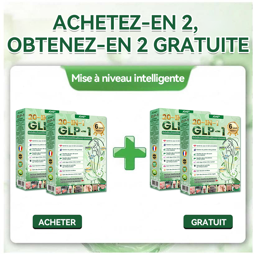 🔥 Boutique Officielle JOAE® | GLP-1 20-en-1 Slim & Health Oral Solution – 1 prise par jour, résultats en 6 jours 💧 100 milliards de probiotiques actifs pour mincir naturellement, réguler la glycémie et raffermir la peau.