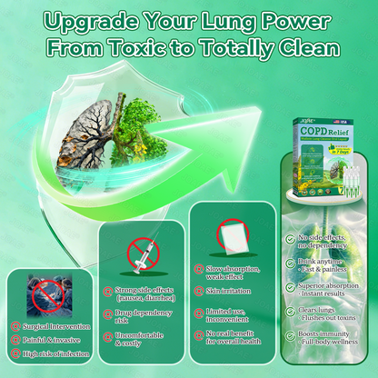 🌿FDA Approved|𝐉𝐎𝑨𝑬®COPD Relief – Mullein Lung Cleanse Oral Liquid(💝 Cough, wheezing, shortness of breath, sputum, stuffy nose, bronchitis, bronchitis, allergy symptoms, lung discomfort🫁)