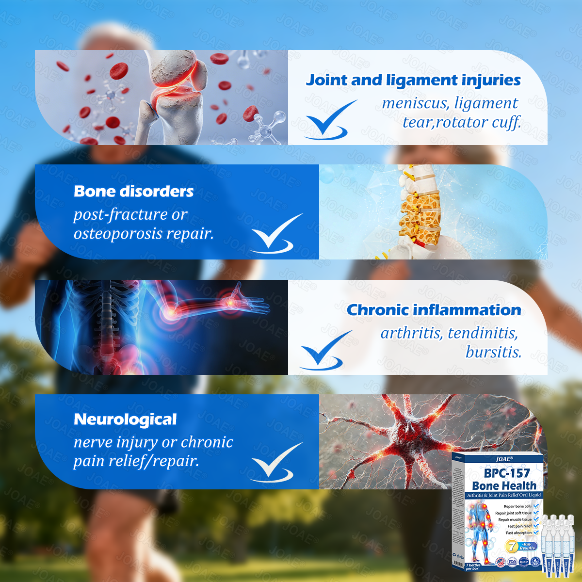 🌿FDA Approved|JOAE® BPC-157 Joint Restore Oral Liquid🦴Treats Arthritis, Neuropathy, Rheumatism, Sports Injuries & More🏆