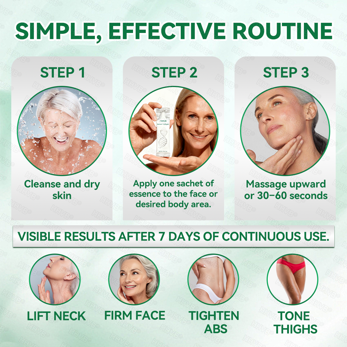 🇺🇸FDA|𝙃𝙃𝙑𝘽®𝐑𝐞𝐭𝐢𝐧𝐨𝐥 + 𝐂𝐨𝐥𝐥𝐚𝐠𝐞𝐧 𝐀𝐧𝐭𝐢-𝐖𝐫𝐢𝐧𝐤𝐥𝐞 & 𝐅𝐢𝐫𝐦𝐢𝐧𝐠 𝐒𝐞𝐫𝐮𝐦 𝐒𝐚𝐜𝐡𝐞𝐭𝐬 (𝐉𝐮𝐬𝐭 𝐨𝐧𝐜𝐞 𝐚 𝐝𝐚𝐲, 𝐯𝐢𝐬𝐢𝐛𝐥𝐞 𝐜𝐡𝐚𝐧𝐠𝐞𝐬 𝐢𝐧 𝟕 𝐝𝐚𝐲𝐬） ✅ Improves sagging skin on the face, neck, arms, abdomen, and buttocks, while reducing dark spots and discoloration