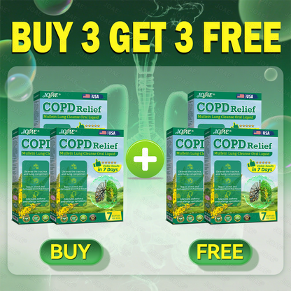 🌿FDA Approved|𝐉𝐎𝑨𝑬®COPD Relief – Mullein Lung Cleanse Oral Liquid(💝 Cough, wheezing, shortness of breath, sputum, stuffy nose, bronchitis, bronchitis, allergy symptoms, lung discomfort🫁)
