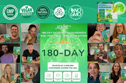 🌿FDA Approved|𝐉𝐎𝑨𝑬®COPD Relief – Mullein Lung Cleanse Oral Liquid(💝 Cough, wheezing, shortness of breath, sputum, stuffy nose, bronchitis, bronchitis, allergy symptoms, lung discomfort🫁)