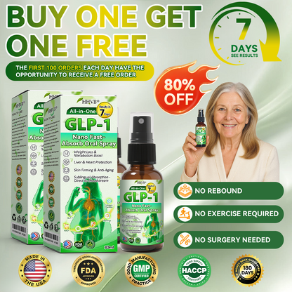 𝑶𝒇𝒇𝒊𝒄𝒊𝒂𝒍 𝑺𝒕𝒐𝒓𝒆 | 𝐇𝐇𝖵𝘽® 𝐺𝐿𝑃-𝟏  All-𝒊𝒏-𝑶𝒏𝒆 Nano Fast-Absorb Oral Spray  (𝐉𝐮𝐬𝐭 𝐨𝐧𝐜𝐞 𝐚 𝐝𝐚𝐲, 𝐯𝐢𝐬𝐢𝐛𝐥𝐞 𝐜𝐡𝐚𝐧𝐠𝐞𝐬 𝐢𝐧 𝟕 𝐝𝐚𝐲𝐬） ✅ 𝐅𝐨𝐫 𝐨𝐛𝐞𝐬𝐢𝐭𝐲, 𝐜𝐚𝐫𝐝𝐢𝐨𝐯𝐚𝐬𝐜𝐮𝐥𝐚𝐫 𝐡𝐞𝐚𝐥𝐭𝐡, 𝐝𝐢𝐚𝐛𝐞𝐭𝐞𝐬, 𝐬𝐥𝐞𝐞𝐩 𝐚𝐩𝐧𝐞𝐚, 𝐆𝐮𝐭 𝐇𝐞𝐚𝐥𝐭𝐡, 𝐣𝐨𝐢𝐧𝐭 𝐢𝐬𝐬𝐮𝐞𝐬, 𝐚𝐧𝐝 𝐦𝐨𝐫𝐞