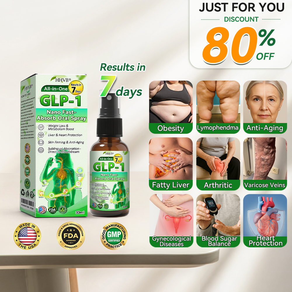 𝑶𝒇𝒇𝒊𝒄𝒊𝒂𝒍 𝑺𝒕𝒐𝒓𝒆 | 𝐇𝐇𝖵𝘽® 𝐺𝐿𝑃-𝟏  All-𝒊𝒏-𝑶𝒏𝒆 Nano Fast-Absorb Oral Spray  (𝐉𝐮𝐬𝐭 𝐨𝐧𝐜𝐞 𝐚 𝐝𝐚𝐲, 𝐯𝐢𝐬𝐢𝐛𝐥𝐞 𝐜𝐡𝐚𝐧𝐠𝐞𝐬 𝐢𝐧 𝟕 𝐝𝐚𝐲𝐬） ✅ 𝐅𝐨𝐫 𝐨𝐛𝐞𝐬𝐢𝐭𝐲, 𝐜𝐚𝐫𝐝𝐢𝐨𝐯𝐚𝐬𝐜𝐮𝐥𝐚𝐫 𝐡𝐞𝐚𝐥𝐭𝐡, 𝐝𝐢𝐚𝐛𝐞𝐭𝐞𝐬, 𝐬𝐥𝐞𝐞𝐩 𝐚𝐩𝐧𝐞𝐚, 𝐆𝐮𝐭 𝐇𝐞𝐚𝐥𝐭𝐡, 𝐣𝐨𝐢𝐧𝐭 𝐢𝐬𝐬𝐮𝐞𝐬, 𝐚𝐧𝐝 𝐦𝐨𝐫𝐞