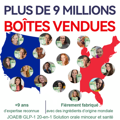 🔥 Boutique Officielle JOAE® | GLP-1 20-en-1 Slim & Health Oral Solution – 1 prise par jour, résultats en 6 jours 💧 100 milliards de probiotiques actifs pour mincir naturellement, réguler la glycémie et raffermir la peau.